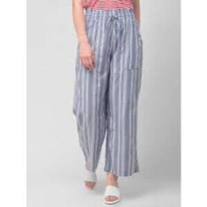 Anthropologie Cloth & Stone Linen Blend Lounge Pants, Size Small